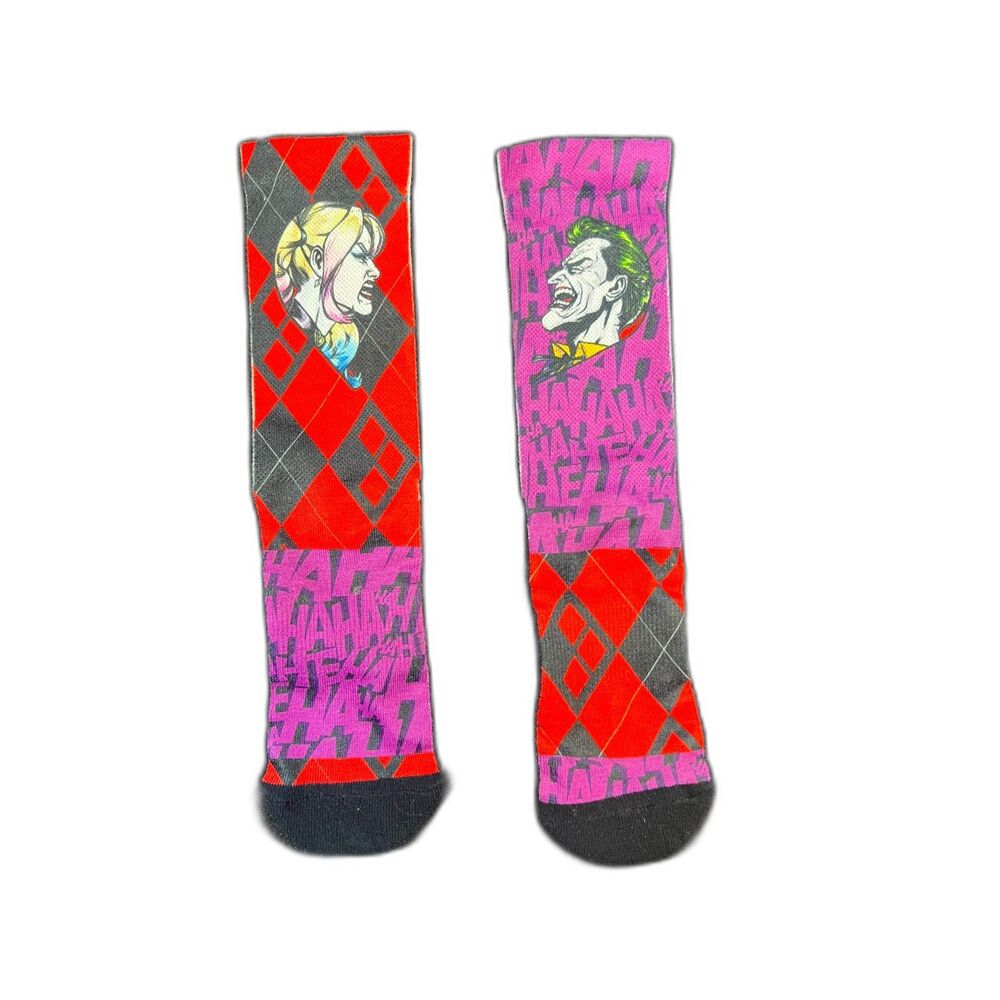 Harley Quinn | The Joker Fun Socks L/XL